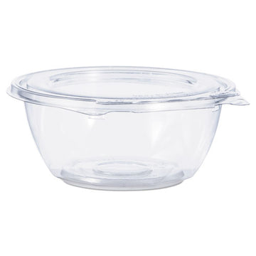 Dart® Tamper-resistant, Tamper-evident Bowls With Dome Lid, 16 Oz, 5.5" Diameter X 3.1"h, Clear, 240-carton freeshipping - TVN Wholesale